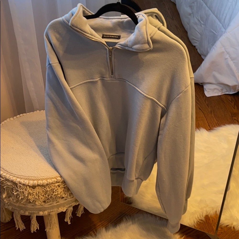 Brandy Melville quarter zip